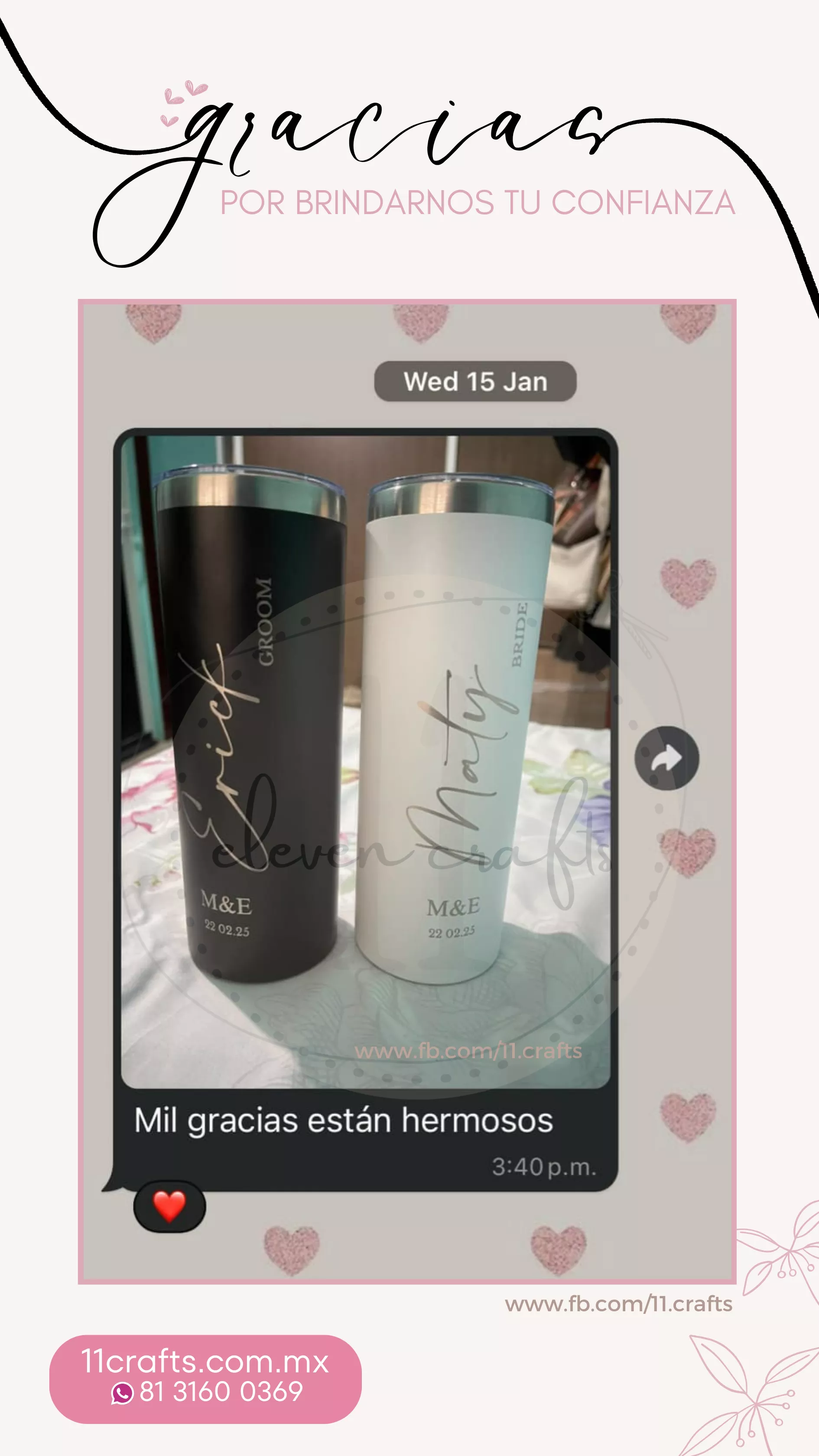 Testimonio cliente velas aromáticas personalizadas